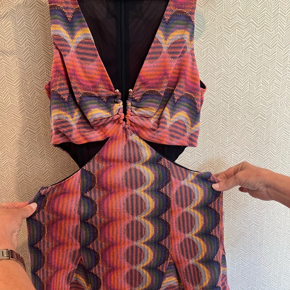 Ramy Brook Multicolor Knit Dress